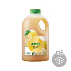 [박스][스위트컵] 레몬농축액 1.8kg x 6개입