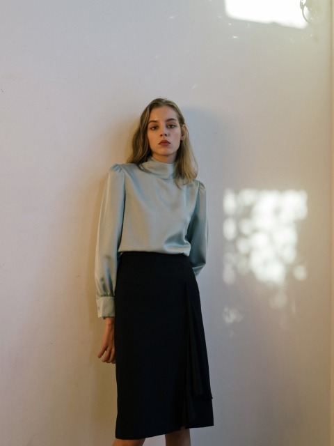 [레트흐드레뚜왈] SIDE SLIT PENCIL SKIRT