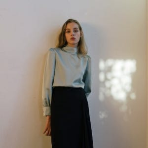 [레트흐드레뚜왈] SIDE SLIT PENCIL SKIRT