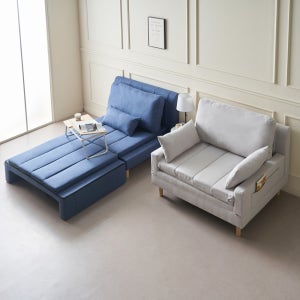 에보니아 리버스 접이식 1인용 소파베드