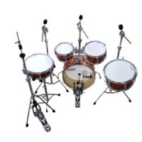 어쿠스틱 드럼세트 TAYE Gokit Drum GK-518-AH 트래블백 포함