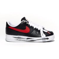 나이키 에어 포스 1 로우 지드래곤 피스마이너스원 파라노이즈 검빨 Nike Air Force 1 Low G-Dragon Peaceminusone Para Noise