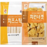 오양 사조오양 치즈스틱 1kg 치킨너겟 1kg