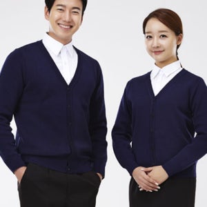 G-72 네이비 무지 가디건 (남성/여성)