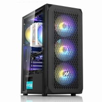 앱코 NCORE 식스팬 풀 아크릴 LUNAR RGB