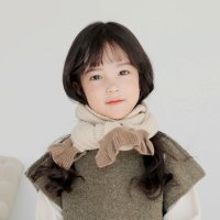 엔비키즈 아동 유아 블랑 머플러 니트 뜨개질 목도리 겨울 잡화