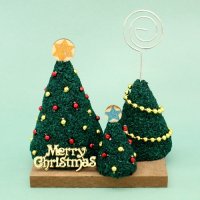 [에코키즈] 콜크클레이공예-크리스마스 트리 메모꽂이 교육용 만들기