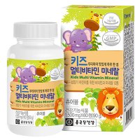 종근당건강 키즈 멀티비타민 미네랄 1500mg x 60정