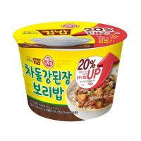 오뚜기 맛있는컵밥 차돌 강된장 보리밥 310G