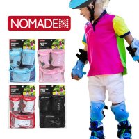 NOMADE 키즈 인라인 손목 무릎 팔꿈치 보호대 세트