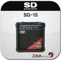 사운드드라이브 SG15 / SOUNDDRIVE SG-15 / 15와트 대표 일렉기타 연습용앰프 / 국내생산