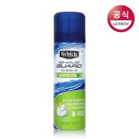 쉬크 쉬크 쉐이브가드 센서티브 라임폼 210g 면도