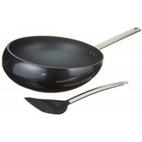 BK B2436.942 Wokarang Induction Wok Pan, 11in, Gray