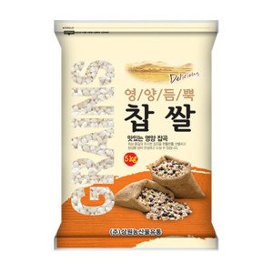 삼원농산 찹쌀 5kg - 2024년산 햅쌀