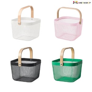 이케아 RISATORP 철제바구니/수납바구니/인테리어/주방정리