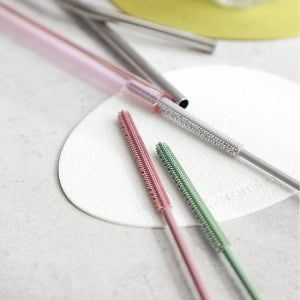 파스텔 실리콘 빨대 세척솔(3color)