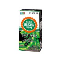 정식품 베지밀 담백한 A 검은콩 두유 190ml