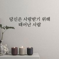 당신은 사랑받기 위해 태어난 사람 기독교 성경말씀 레터링 시트컷팅 스티커