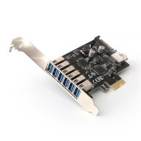 이지넷유비쿼터스 넥스트 USB 3.0 7포트 PCIe 카드 (NEXT-407NEC LP)