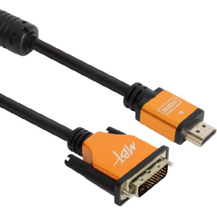 엠비에프 DVI-D to HDMI GOLD 케이블