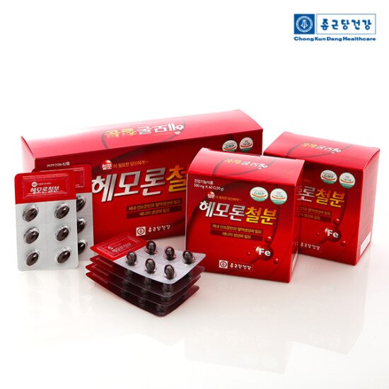 종근당건강 헤모론철분 500mgx120캅셀