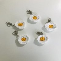 미스티코티타 DIY 뜨개소품 계란키링세트 crochet 뜨개질