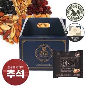 산과들에 하루견과 원데이프리미엄 100봉 선물세트 / 추석 명절 실속 선물세트