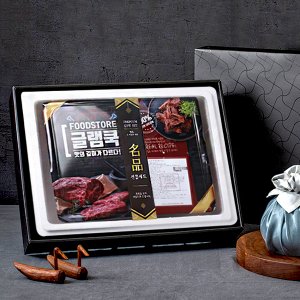 [글램쿡] 블랙앵거스 탑초이스 양념LA갈비 선물세트 3kg