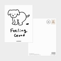 [카멜앤오아시스] Feeling Good 필링굿 강아지 엽서