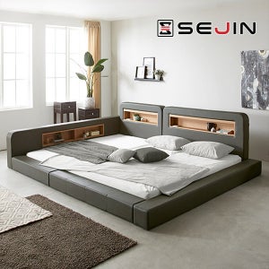 세진침대 실리스 오픈 패밀리침대+독립매트리스Q+Q