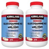 커클랜드 Kirkland 글루코사민 1500mg MSM 1500mg 1+1 총750정