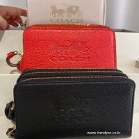 코치 장지갑 라지 폰 월렛 폰 손목지갑 LARGE PHONE WALLET F75908