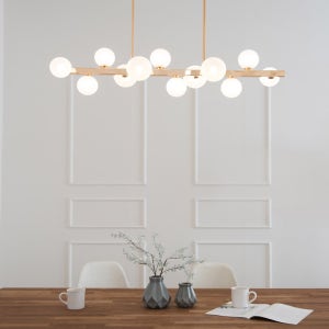 앰플 유리 식탁등 식탁조명 버블조명 7등 9등 12등 (골드/블랙/화이트)