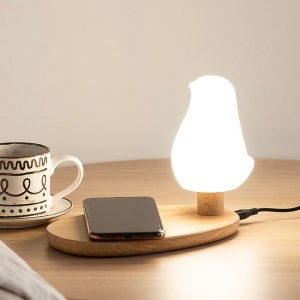 스피아노 버디 스마트폰 무선충전겸용 LED 무드등 SL-B03