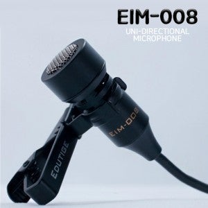 EIM-008 4극 스마트폰용 단일 지향성 고급형 마이크 온라인 개인 유투버 방송