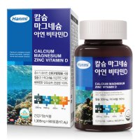 한미 칼슘 마그네슘 아연 비타민D 1305mg x 90정