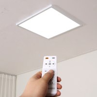 LED 리모컨 엣지 방등 / 리모컨 주백색 로켓설치 거실등 LED전등