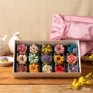 [설선물 예약 보자기50%할인] 플라워 앙금꽃 쿠키, 아꼬운 케이크