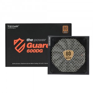 topower Guardian TOP-600DG Single Rail 80PLUS브론즈