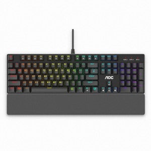 알파스캔 AOC GK500 게이밍 RGB LED 기계식