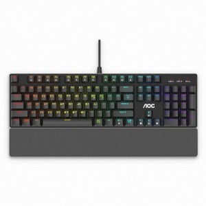 알파스캔 AOC GK500 게이밍 RGB LED 기계식
