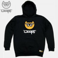 돌돌 WOOPS HOODY 33 스케이트보드 고양이 웁스 캐릭터 그래픽 디자인 후드티 후디 WOOPS HOODY 33e