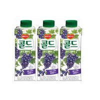 롯데 콜드 포도쥬스 250ML*3