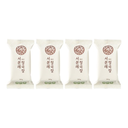 [ 구매확정+리뷰 최대 5,000포인트] [서일농원] 서분례명인 청국장 최다구성 110g 24팩