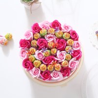 츄파춥스 원형케익(핑크) 발렌타인 화이트 데이 선물