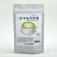 [보성제다] 유기농 아름다운 보성 녹차라떼 200g