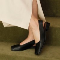 [바이언스] BKP20211 LEMI OPENTOE SLINGBACK BLACK