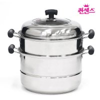 퀸센스 스텐 3단 찜솥