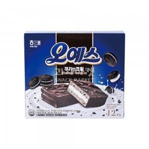 해태 과자마켓 7500 오예스 쿠키앤크림 12P 360g