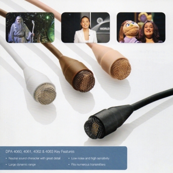 DPA 4006A Omnidirectional Microphone (DPA 4006A 전지향성 마이크)